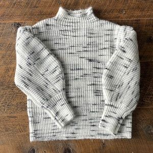 Oversized Belgrade knit cozy sweater.